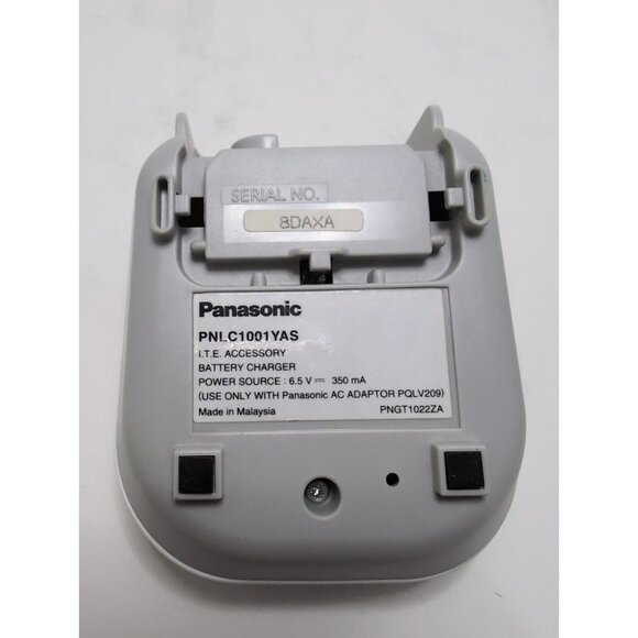Panasonic KX-TG6321CS Expandable Cordless Phone w/ 2 PNLC1001YAS Docks TESTED - Picture 16 of 16